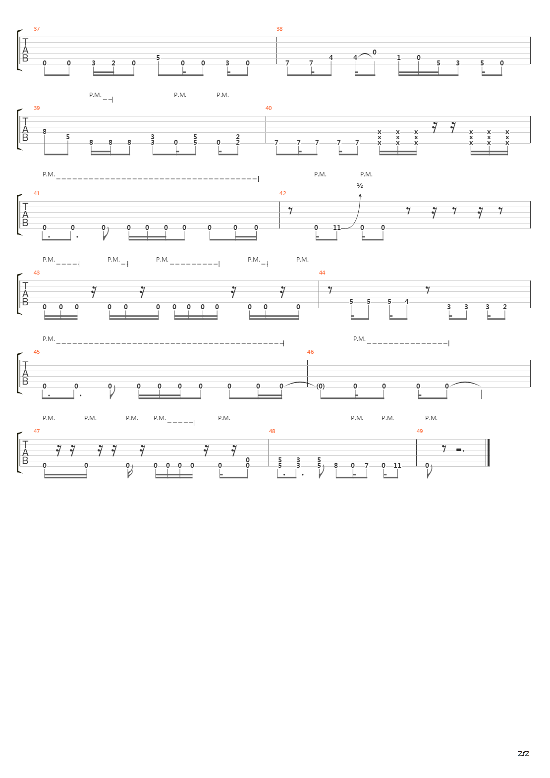 Without Walls吉他谱