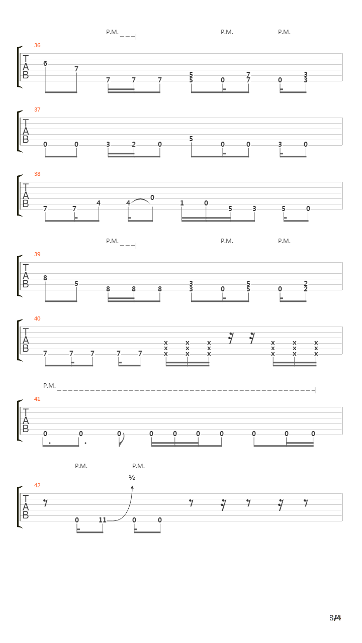 Without Walls吉他谱