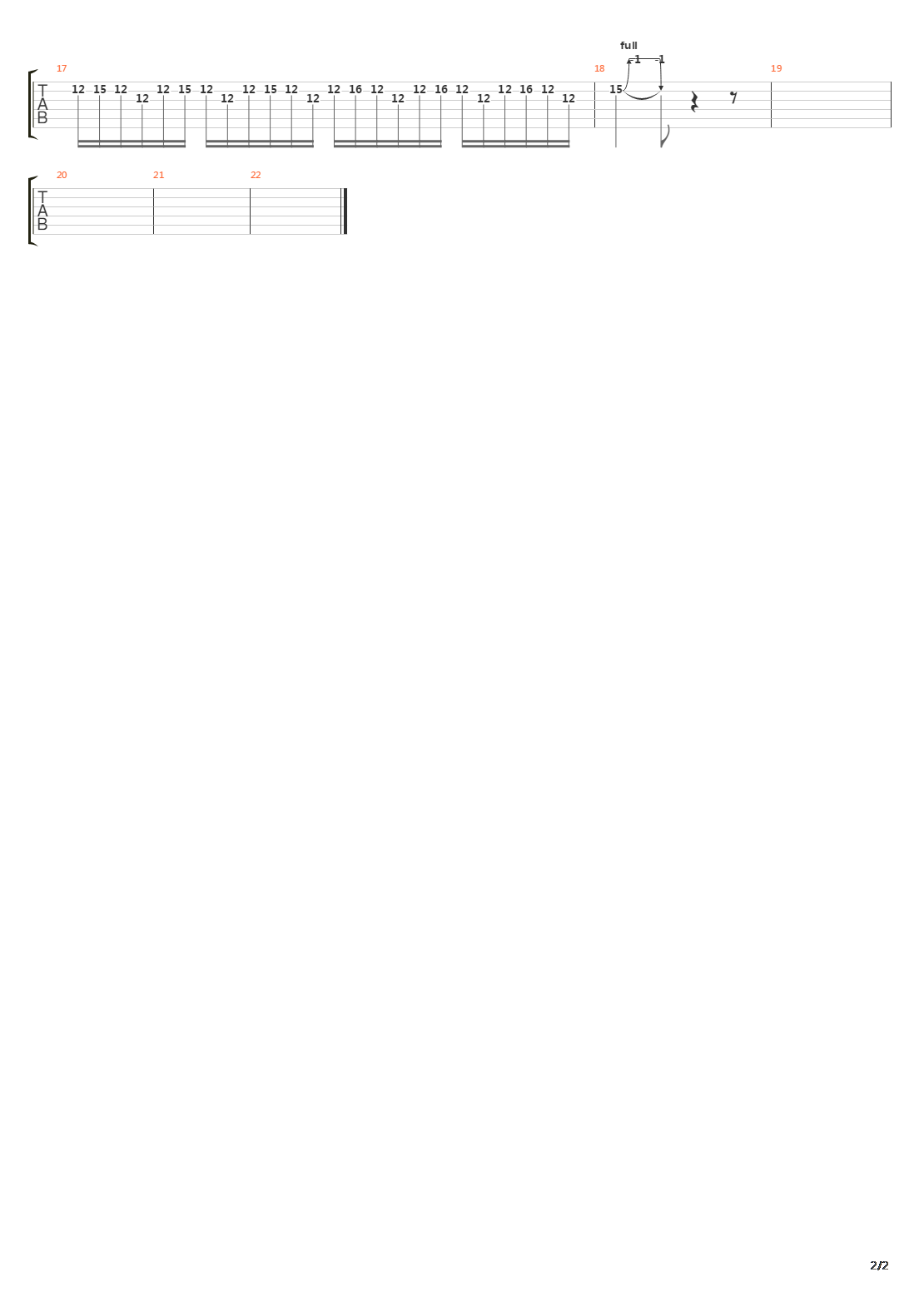 Isolation吉他谱