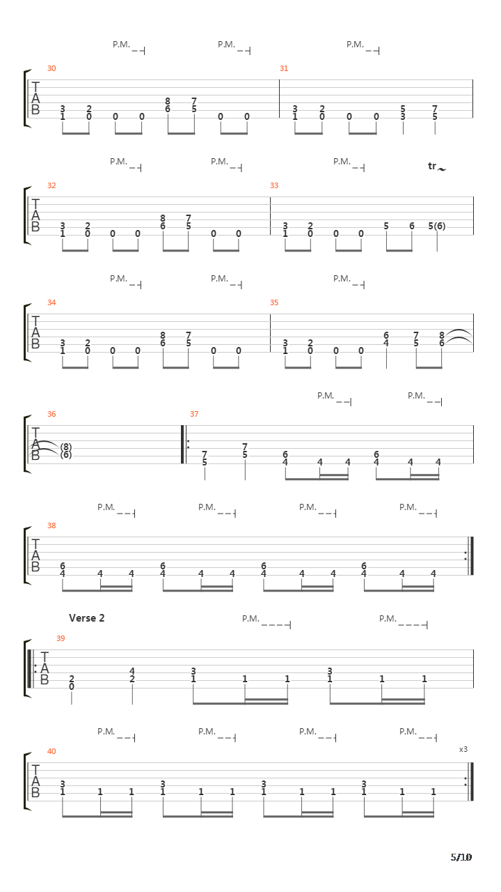 Black Funeral吉他谱