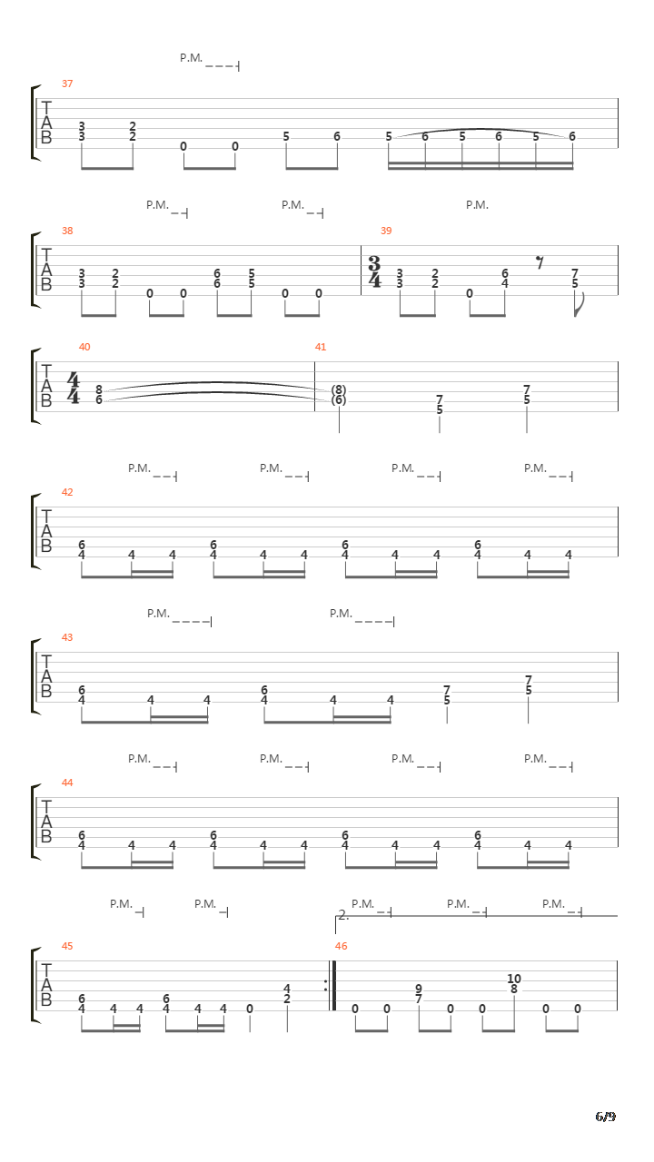 Black Funeral吉他谱