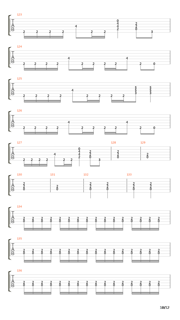 Egypt吉他谱