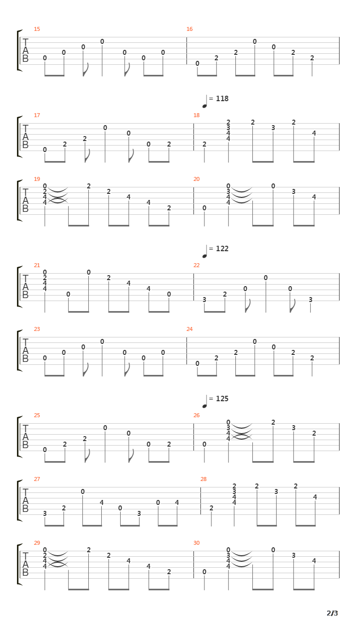To One Far Away吉他谱