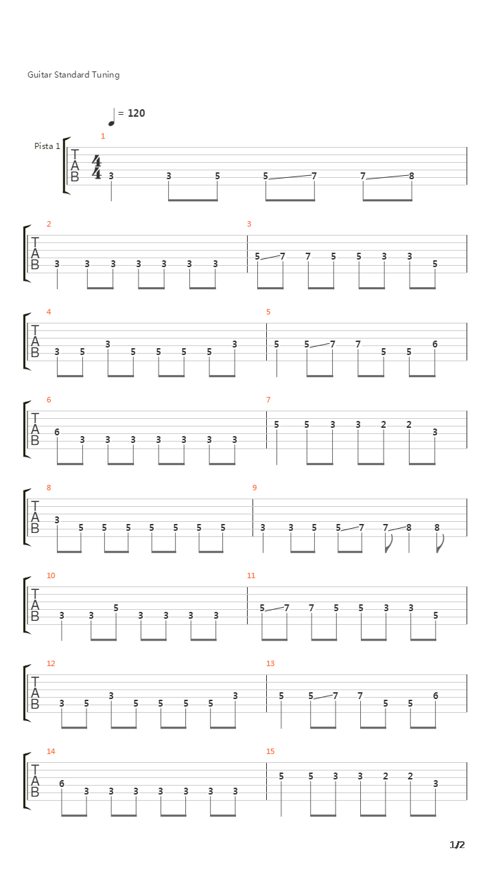 Too Little Too Late吉他谱