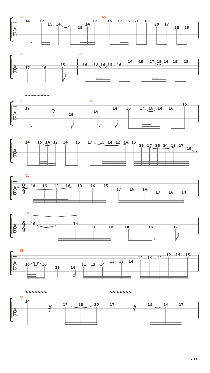 Paganini Concerto In B Minor吉他谱