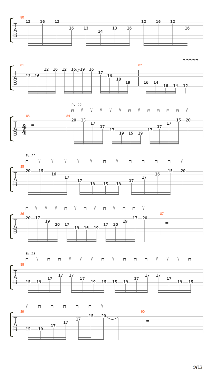 The Guitar Chapter吉他谱