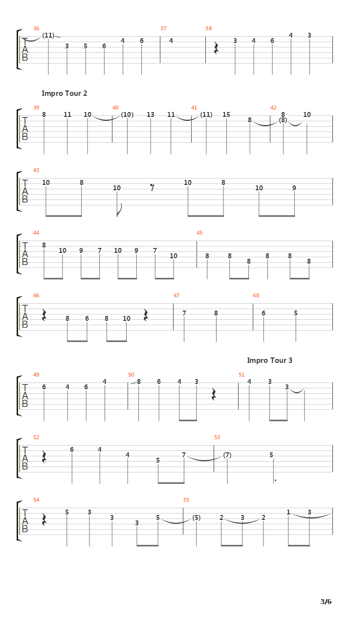 Solar吉他谱