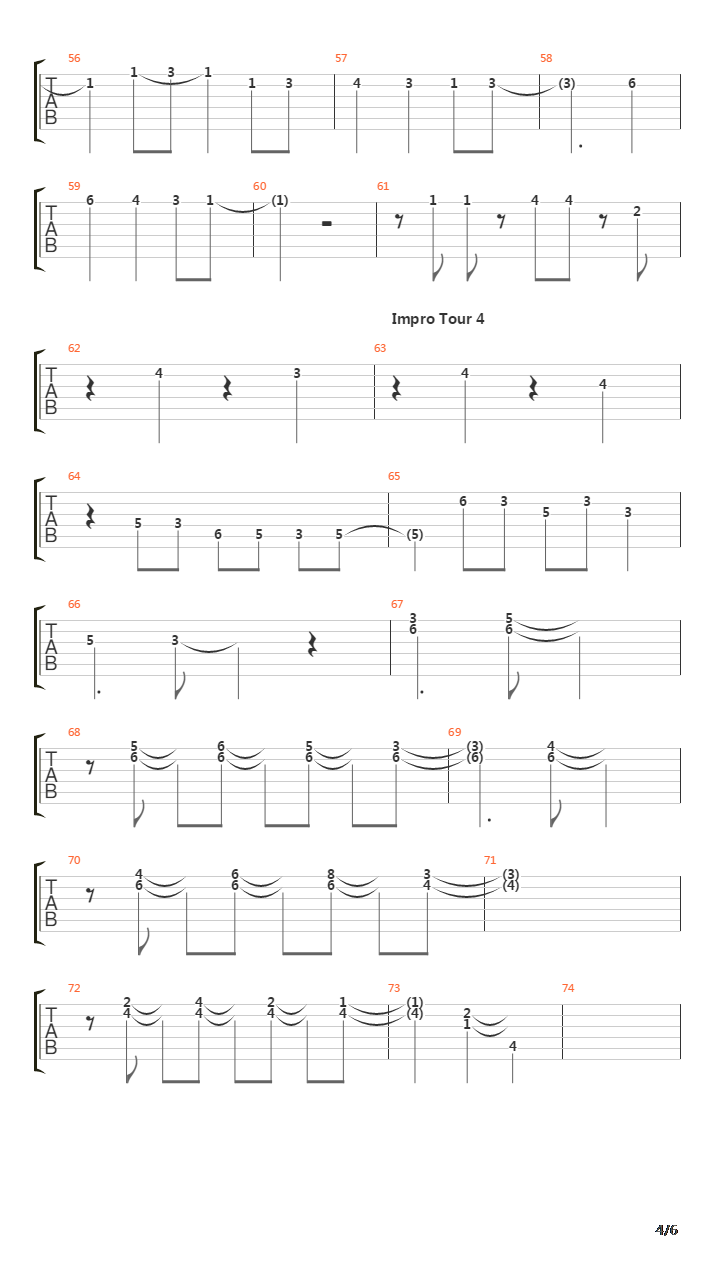 Solar吉他谱