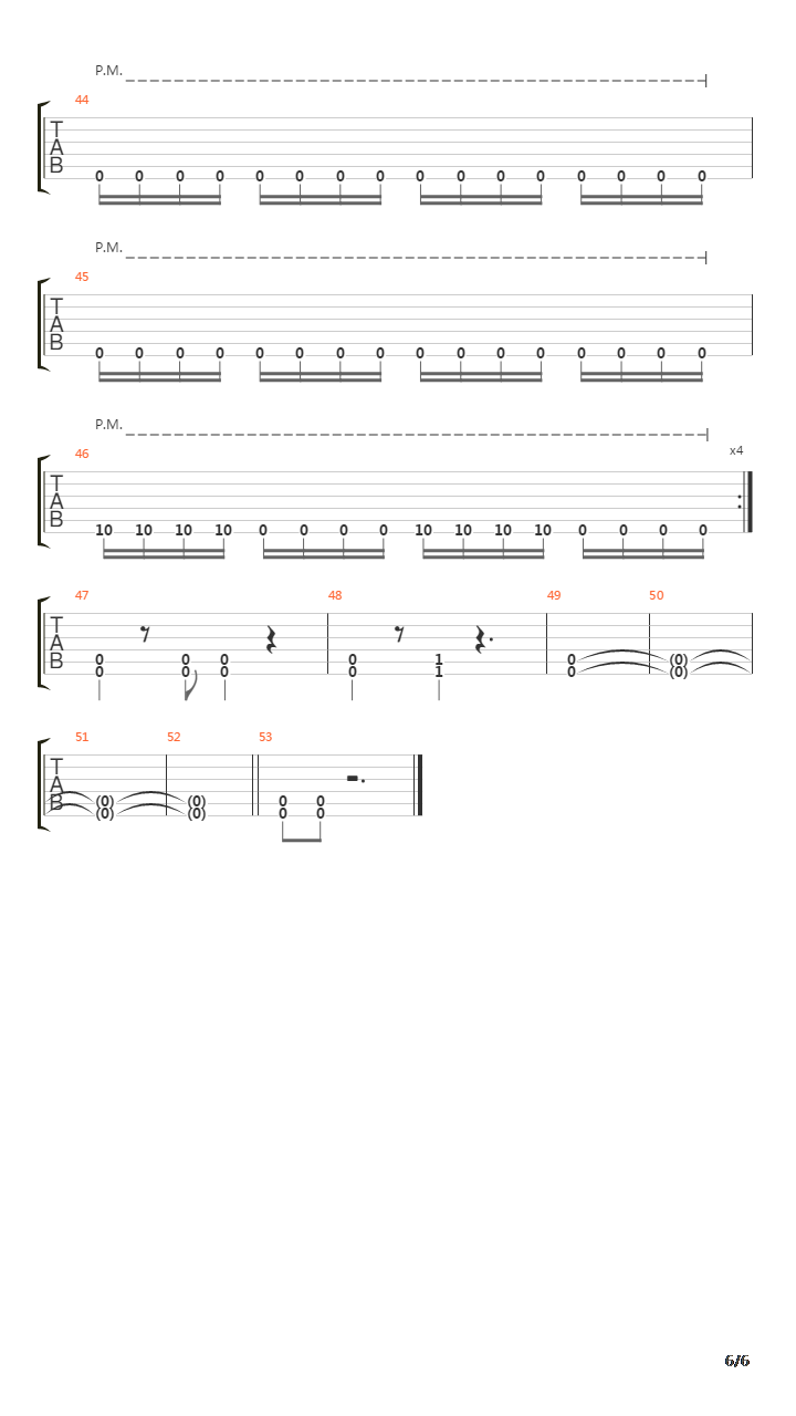 Double Tap吉他谱