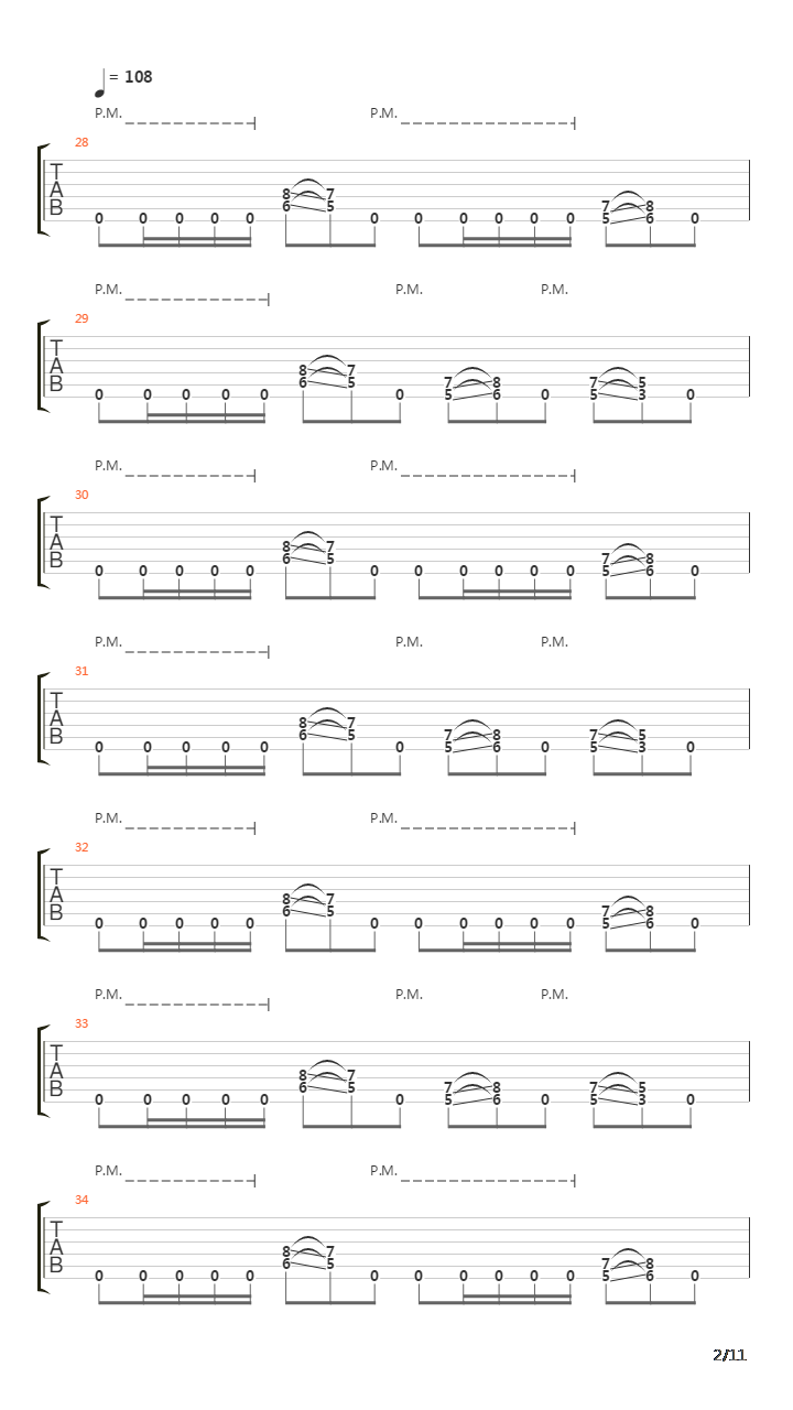 Psalm 69吉他谱