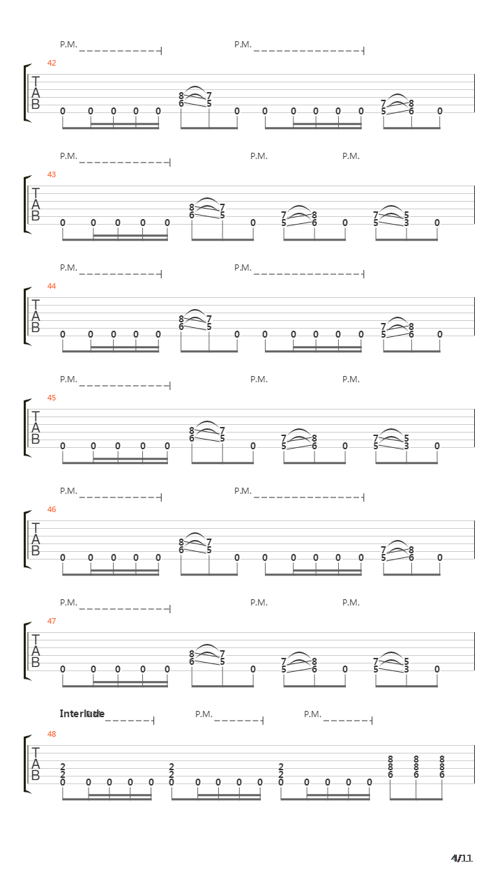 Psalm 69吉他谱