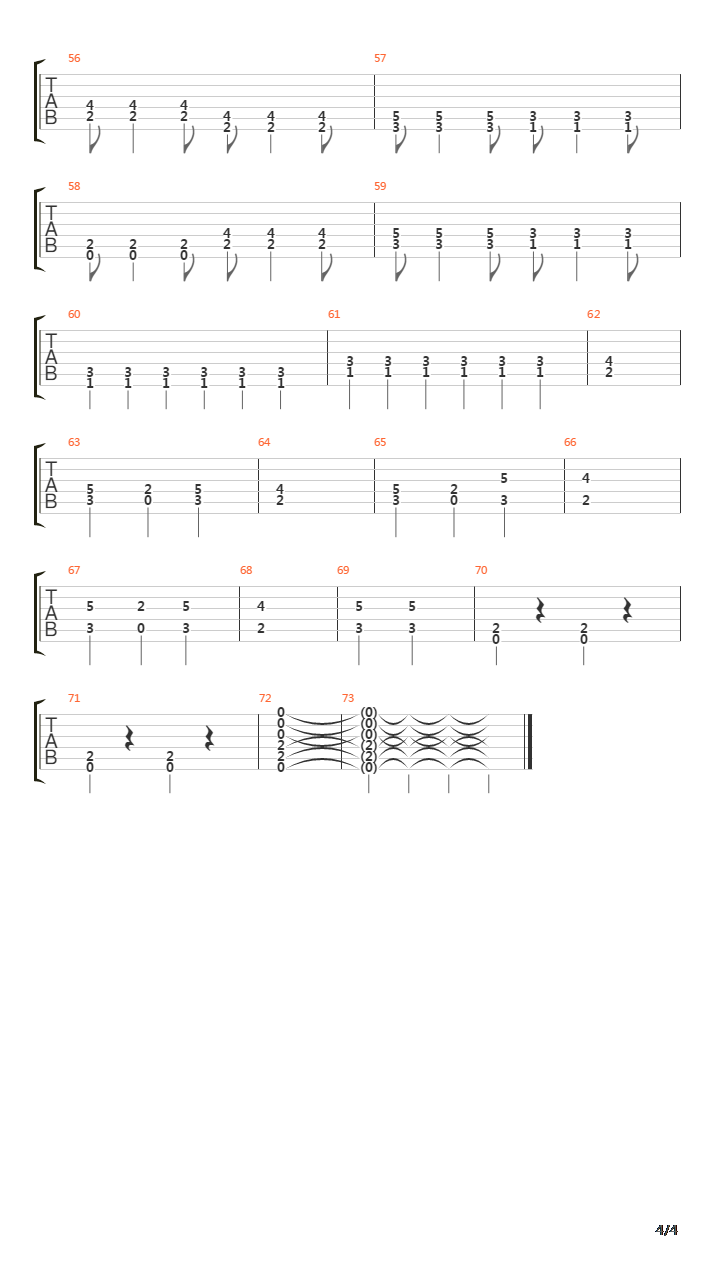 The Arbiter吉他谱
