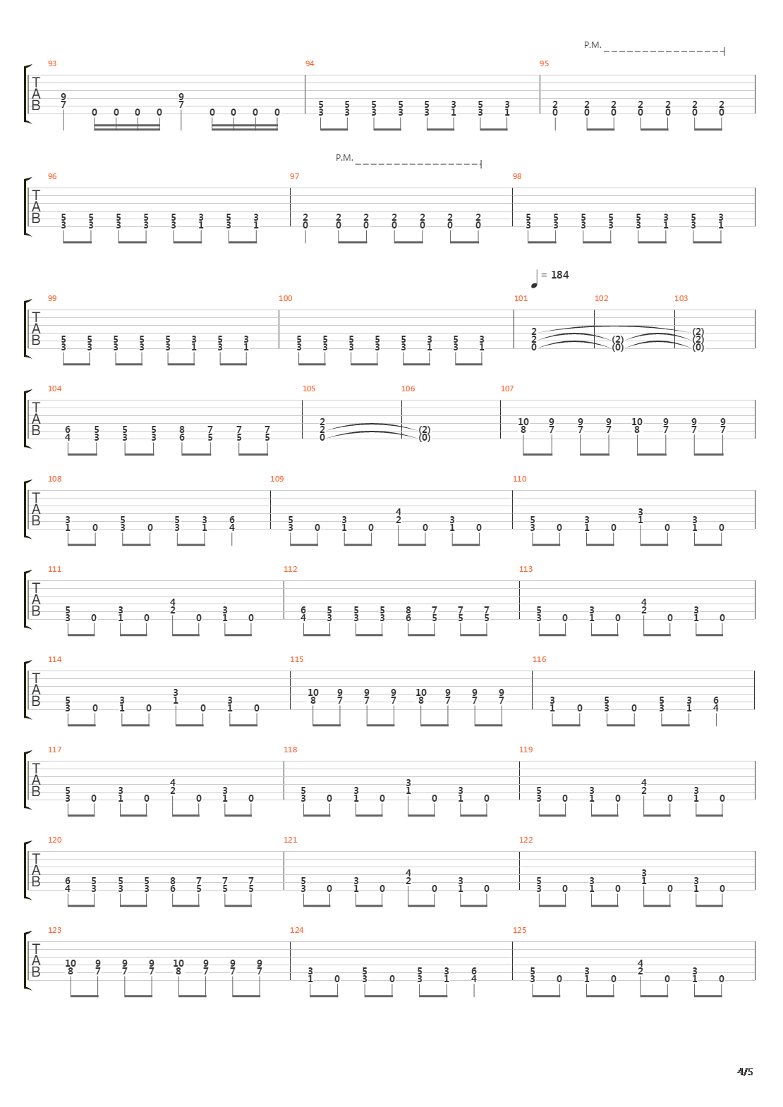 The Spectator吉他谱