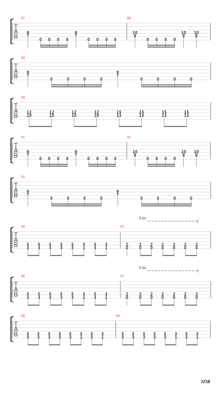 The Spectator吉他谱