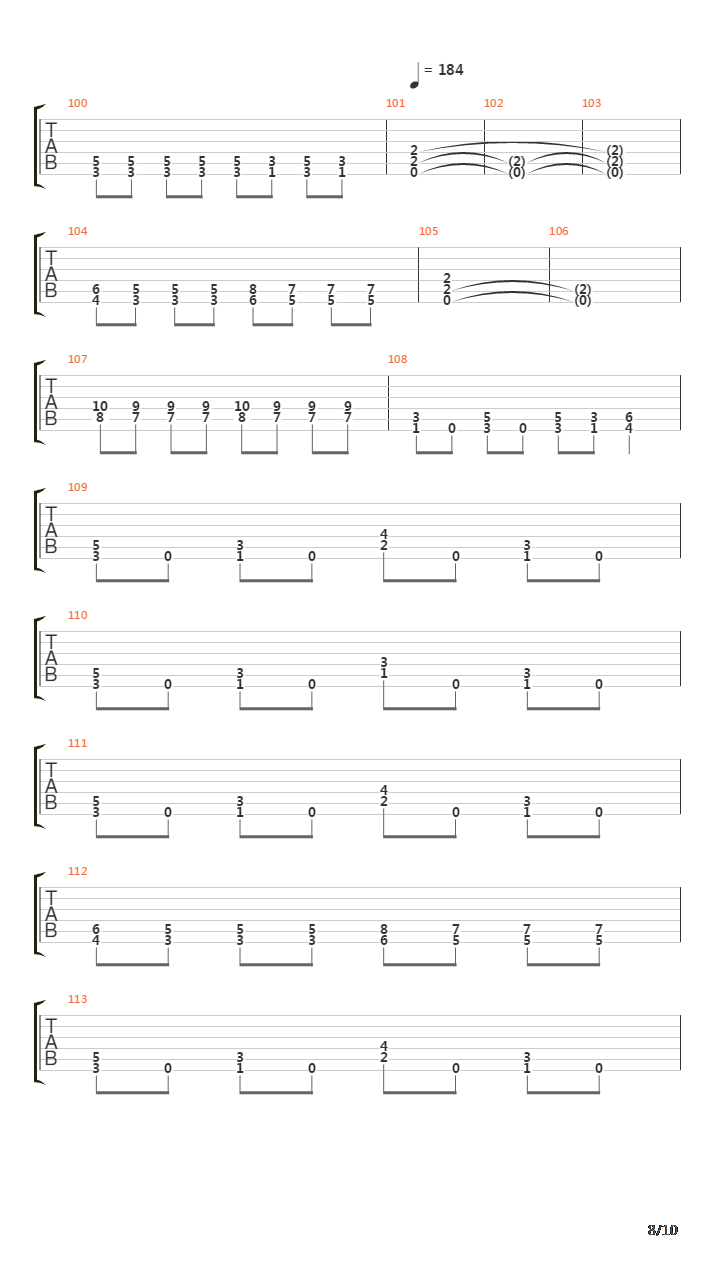 The Spectator吉他谱