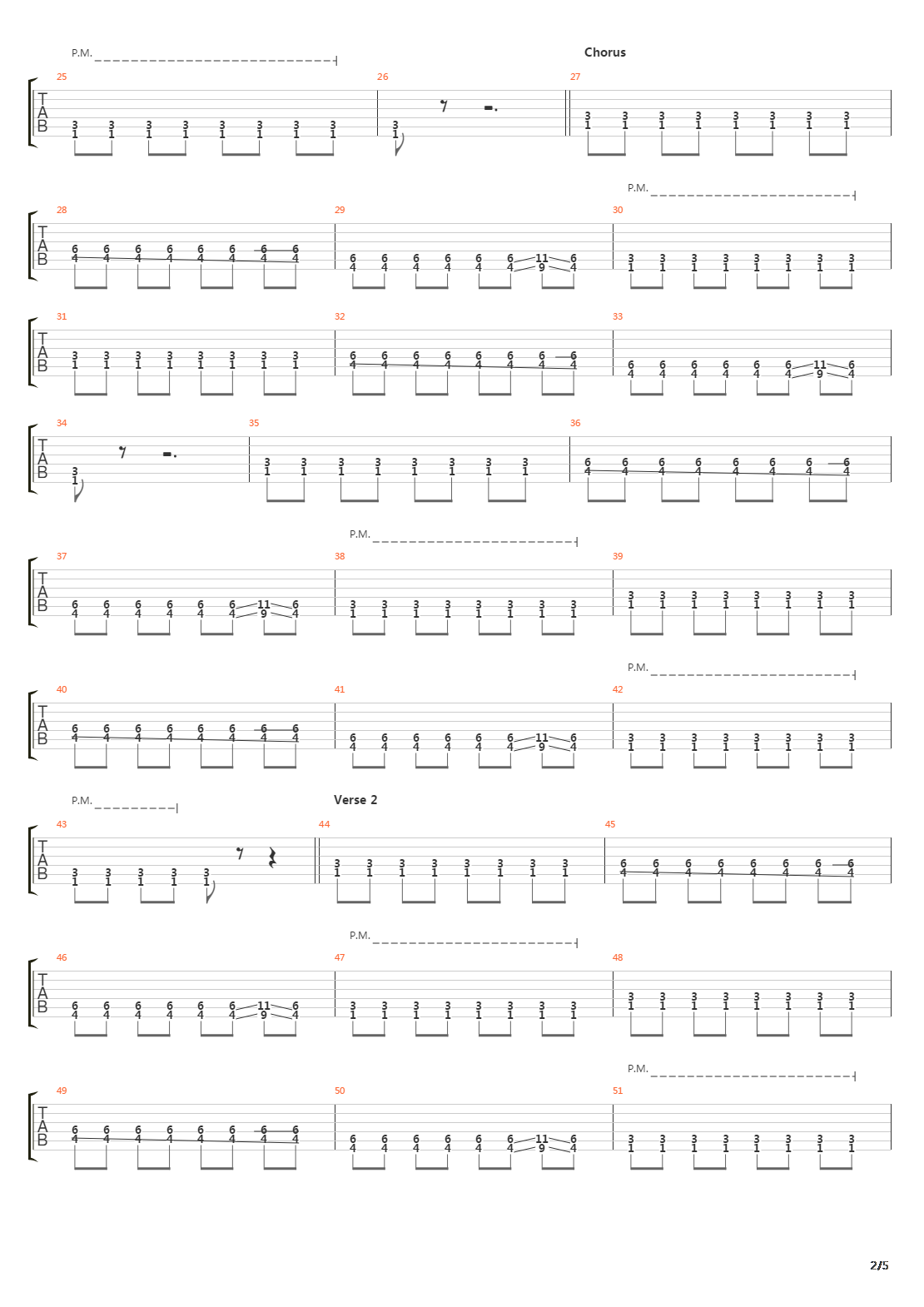 Descending Angel吉他谱