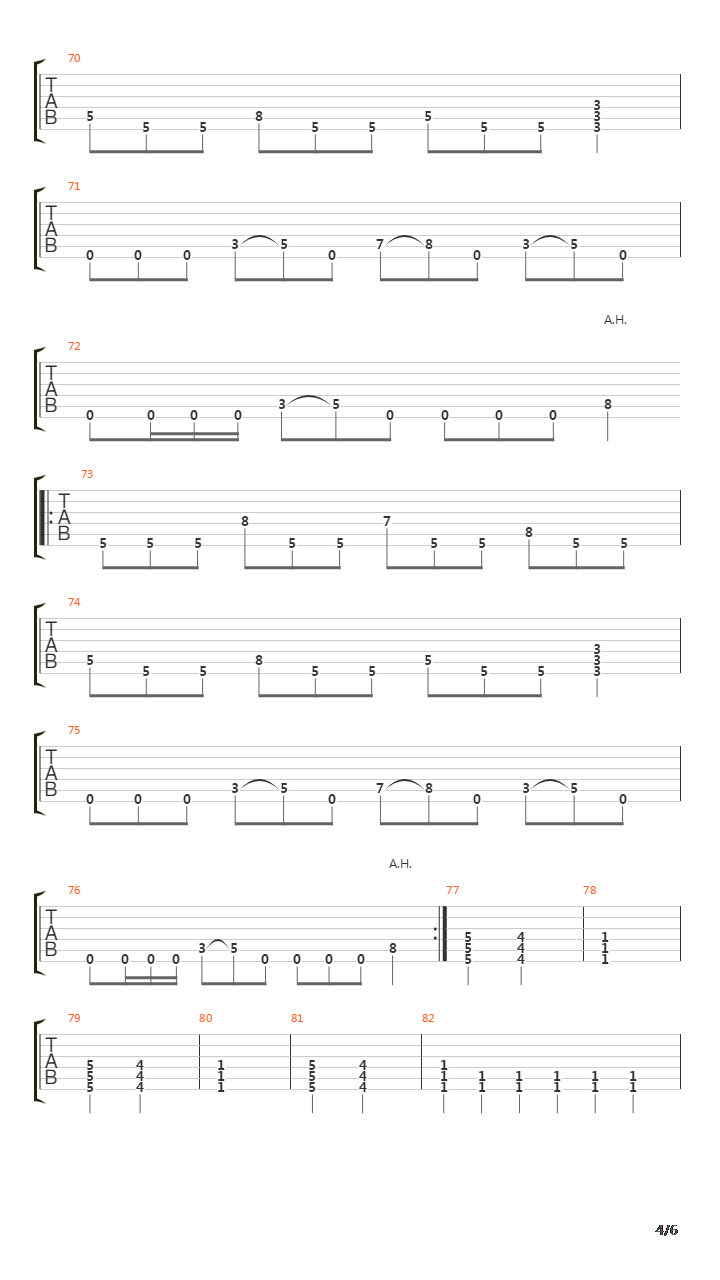 Kasvot Kohti It吉他谱