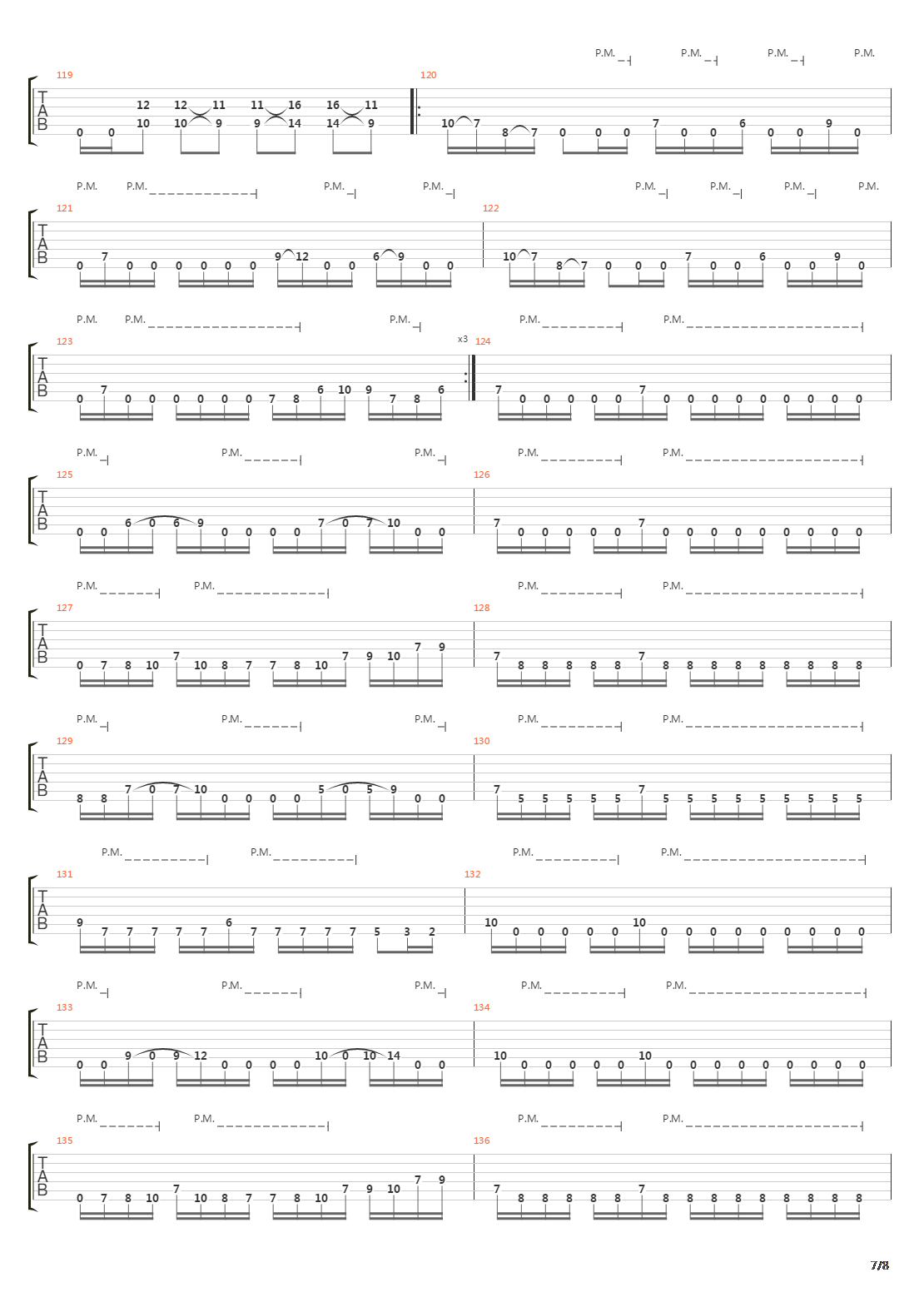 Departure吉他谱