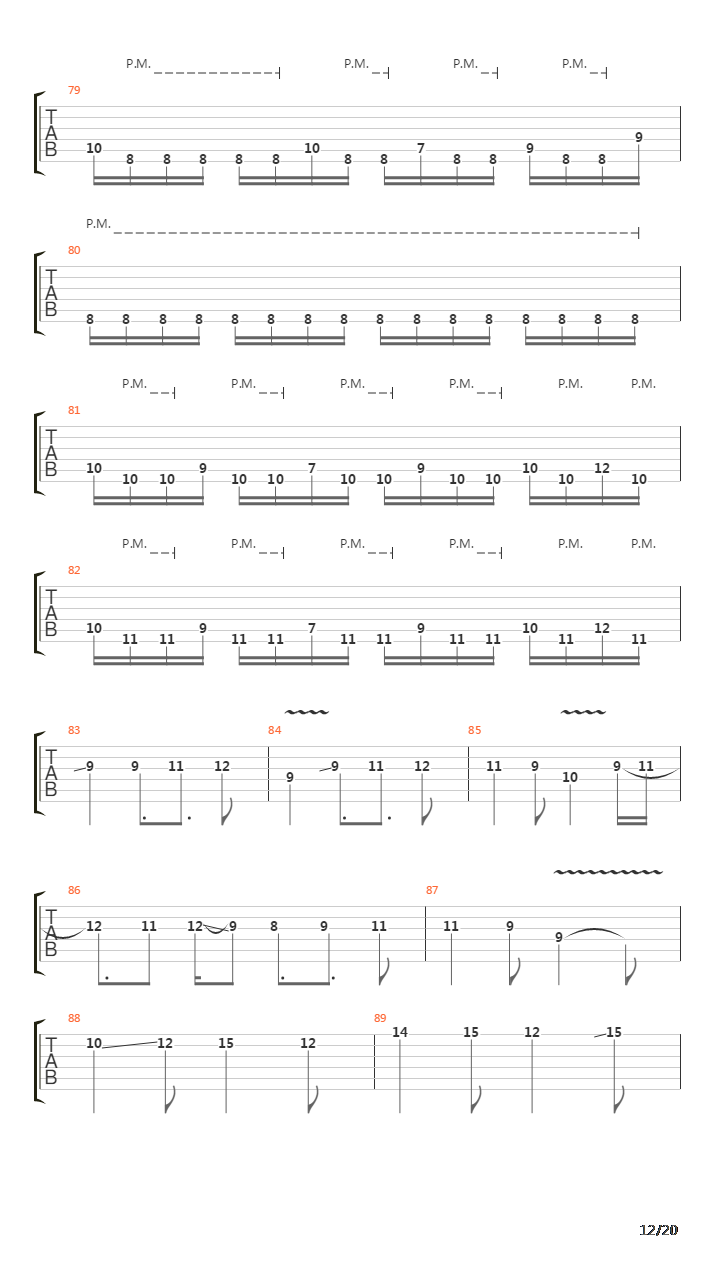 Departure吉他谱