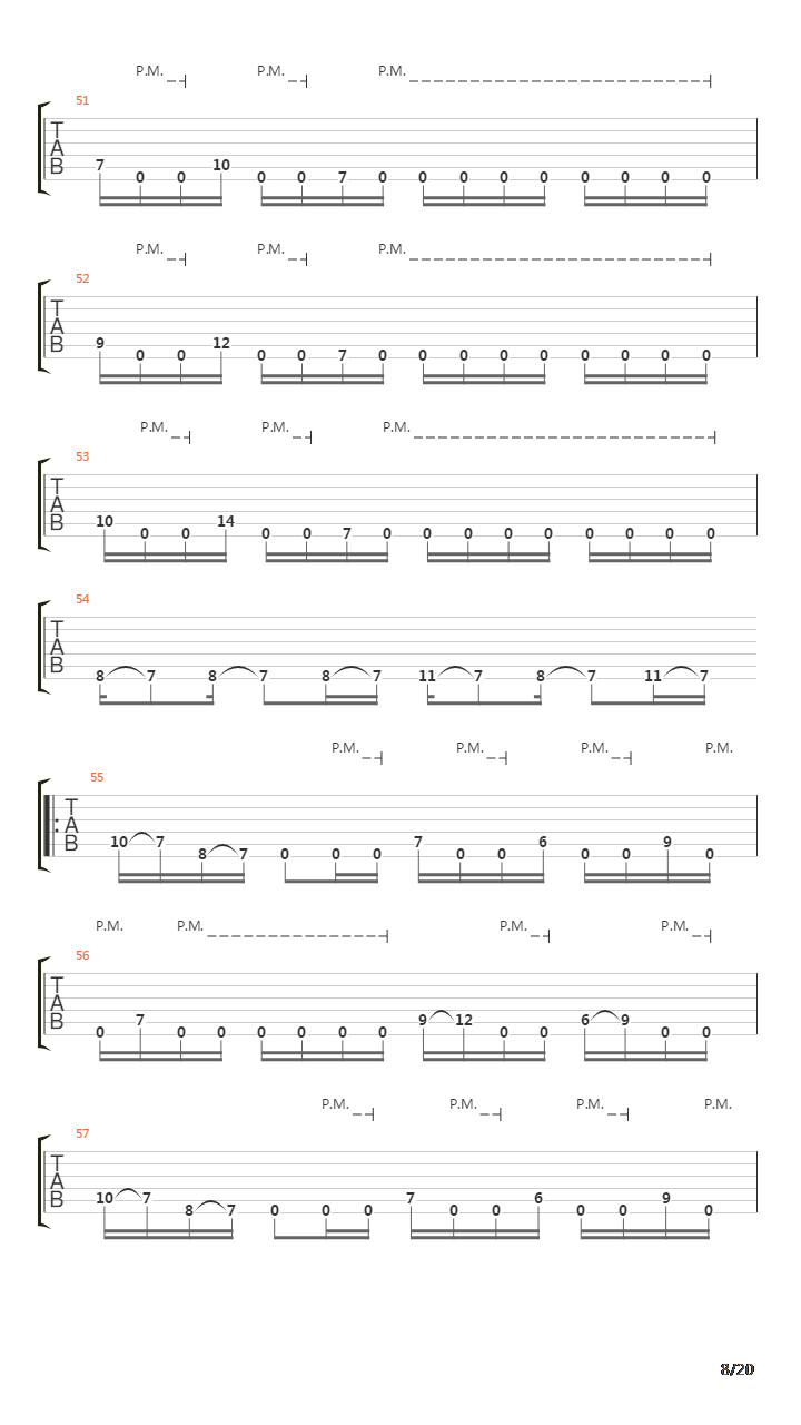 Departure吉他谱