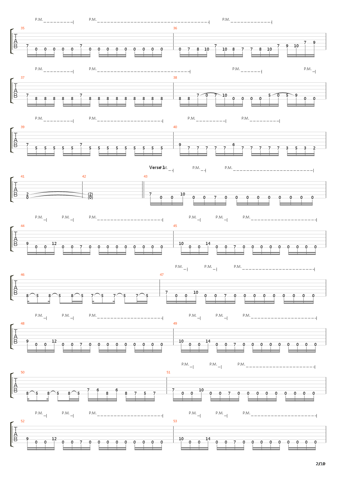 Departure吉他谱