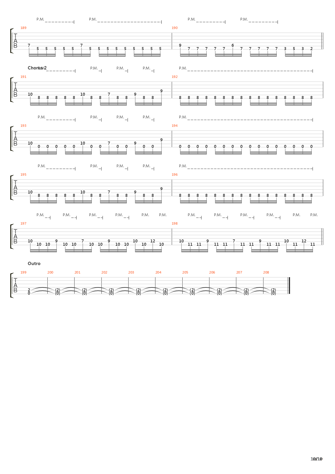 Departure吉他谱