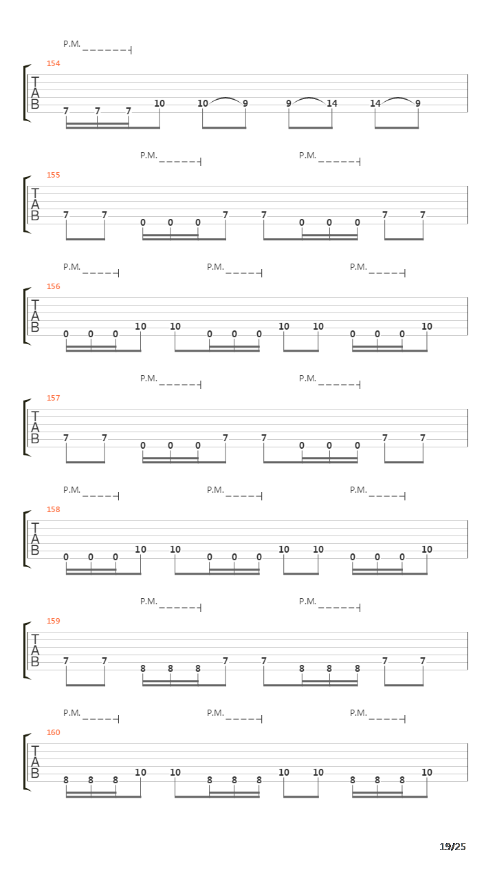 Departure吉他谱