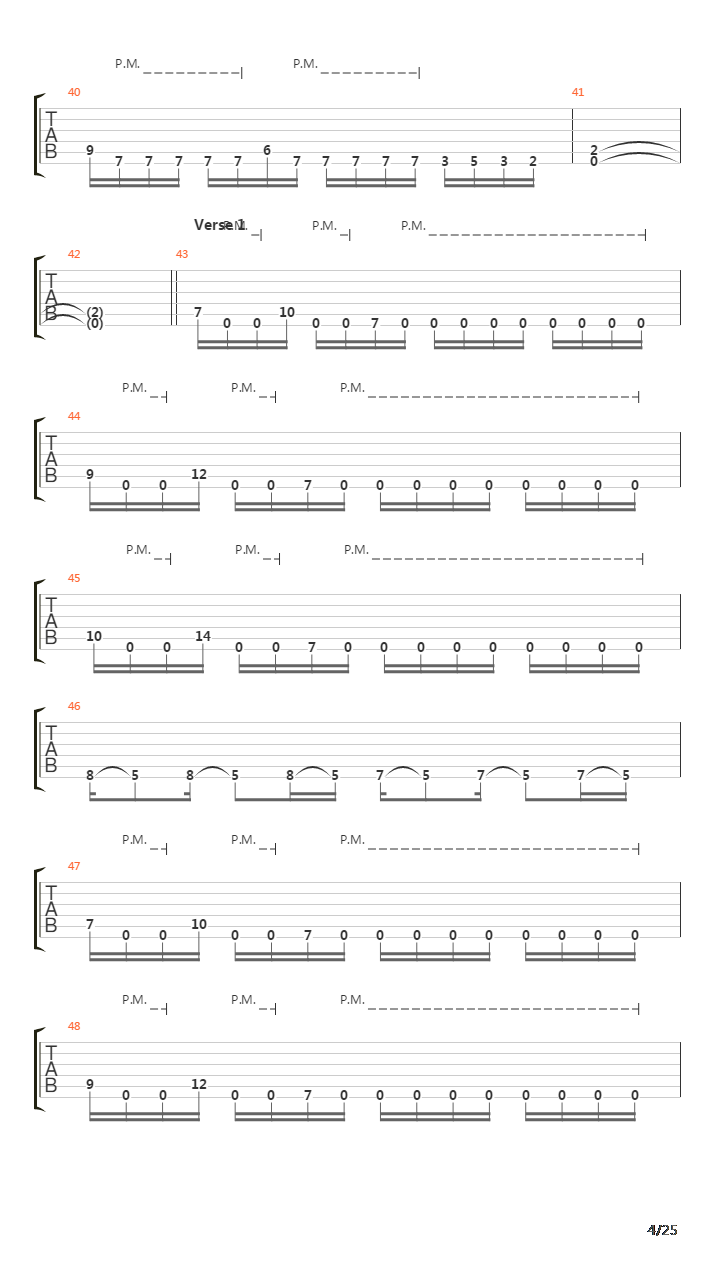 Departure吉他谱