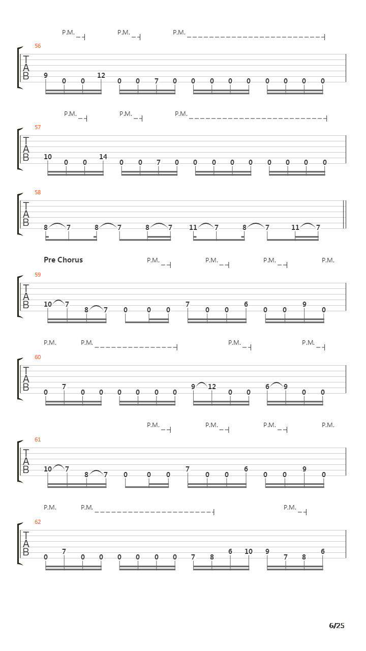 Departure吉他谱