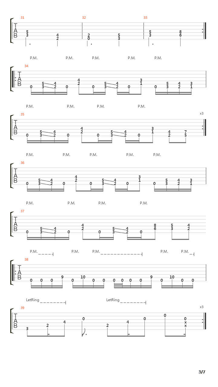 Two Steps Away吉他谱