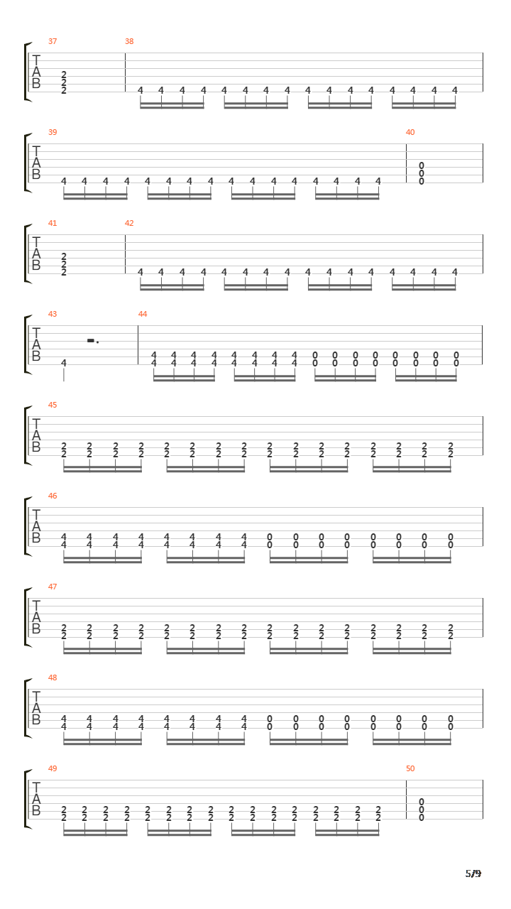 Burned At Both Ends吉他谱