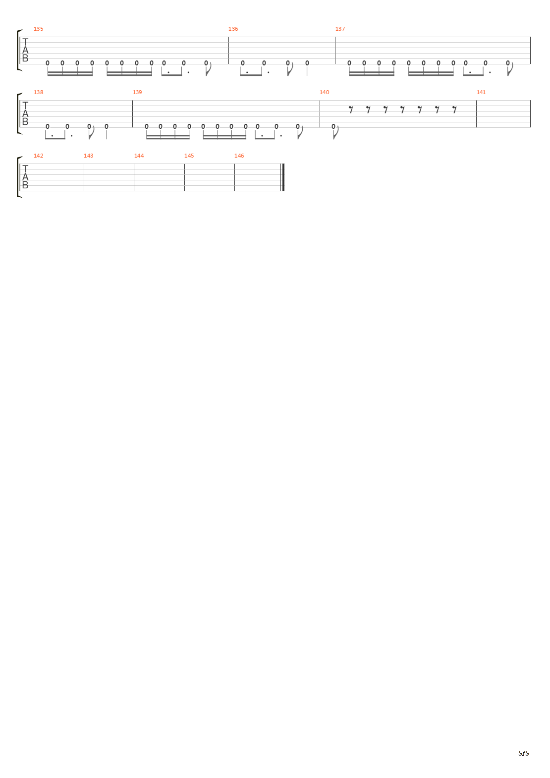 Immaculate Misconception吉他谱