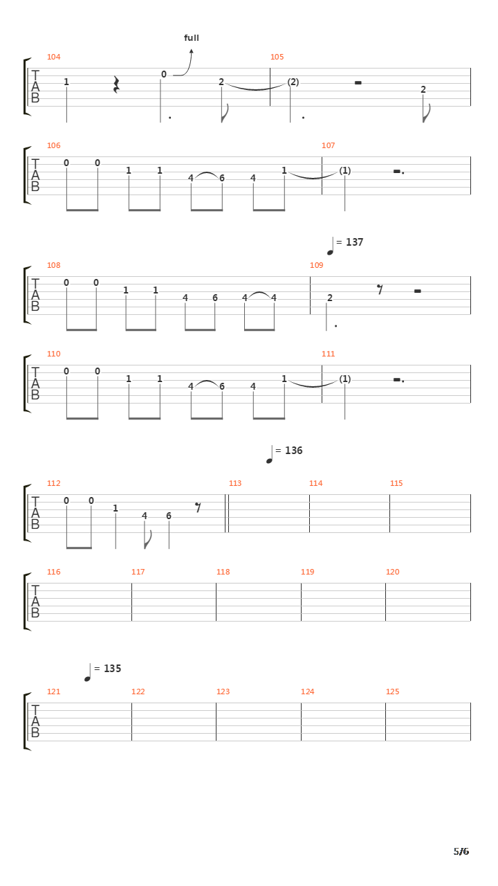 Alps吉他谱