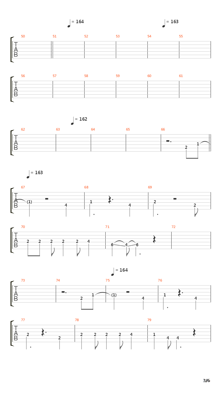 Ghost吉他谱