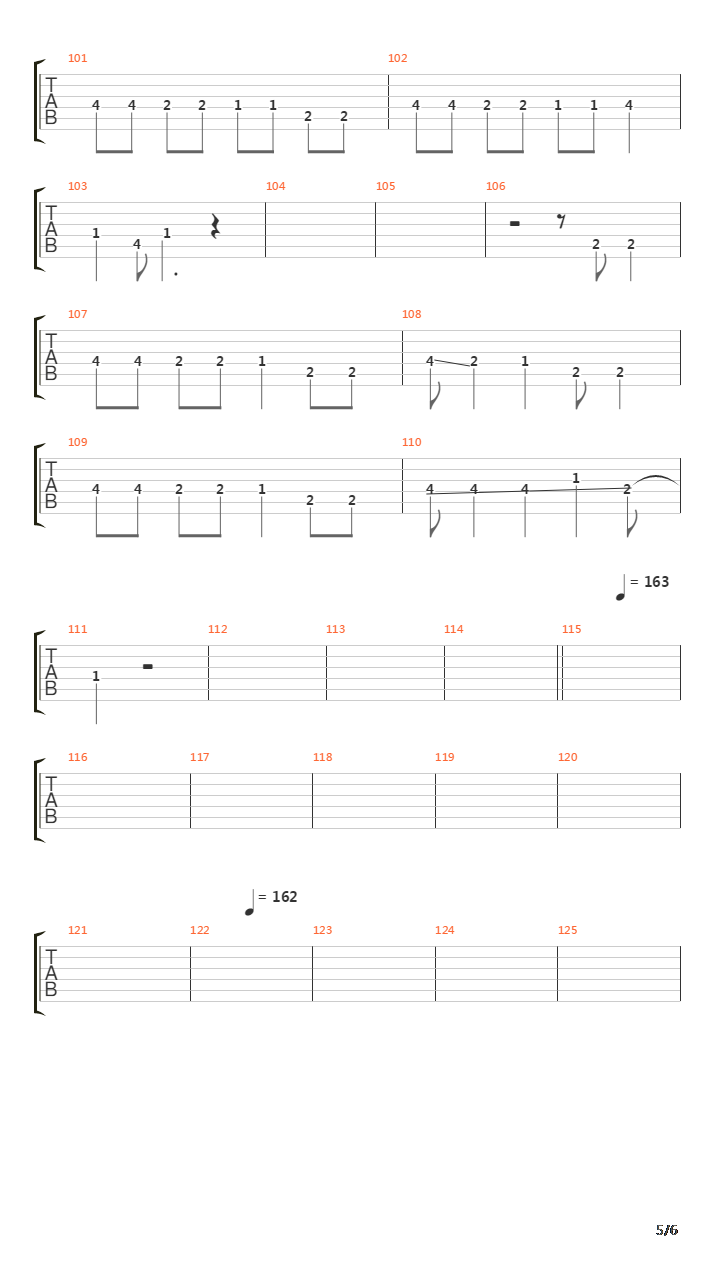 Ghost吉他谱