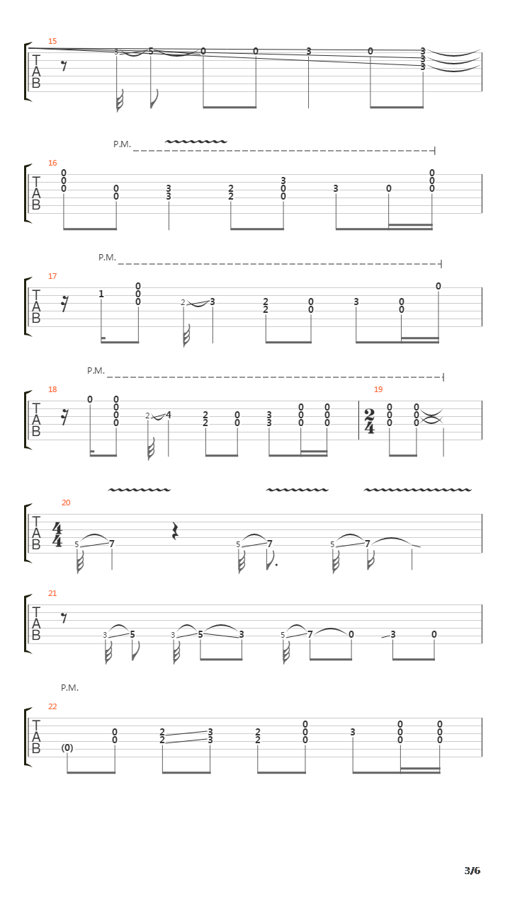 Rollin And Tumblin吉他谱