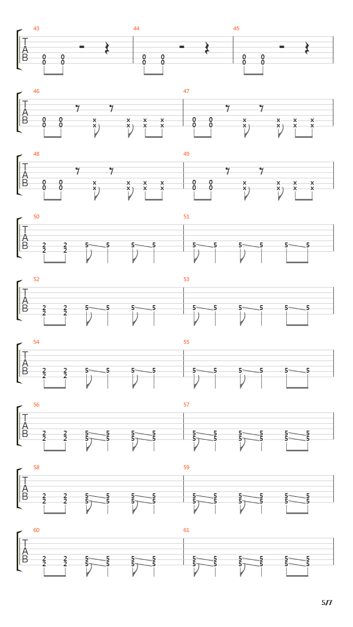 Dig吉他谱