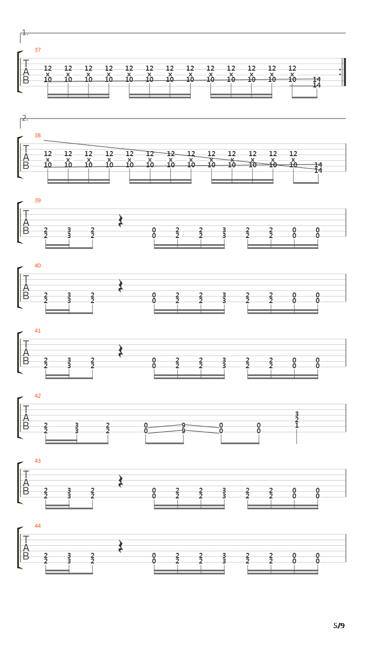 Dig吉他谱