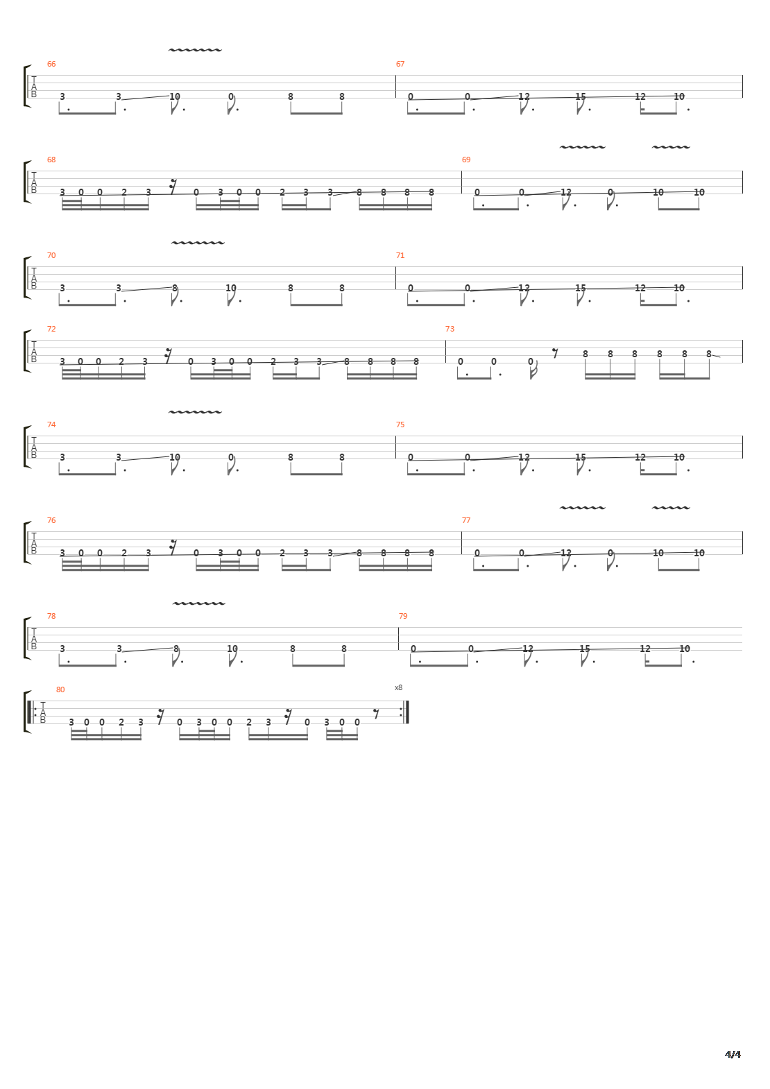 Per吉他谱