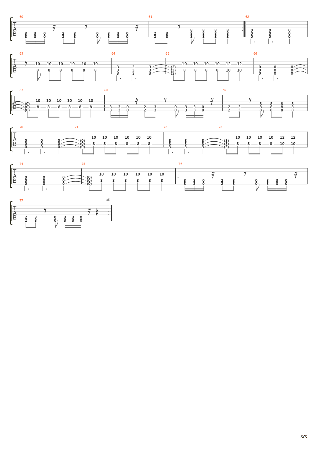 Per吉他谱