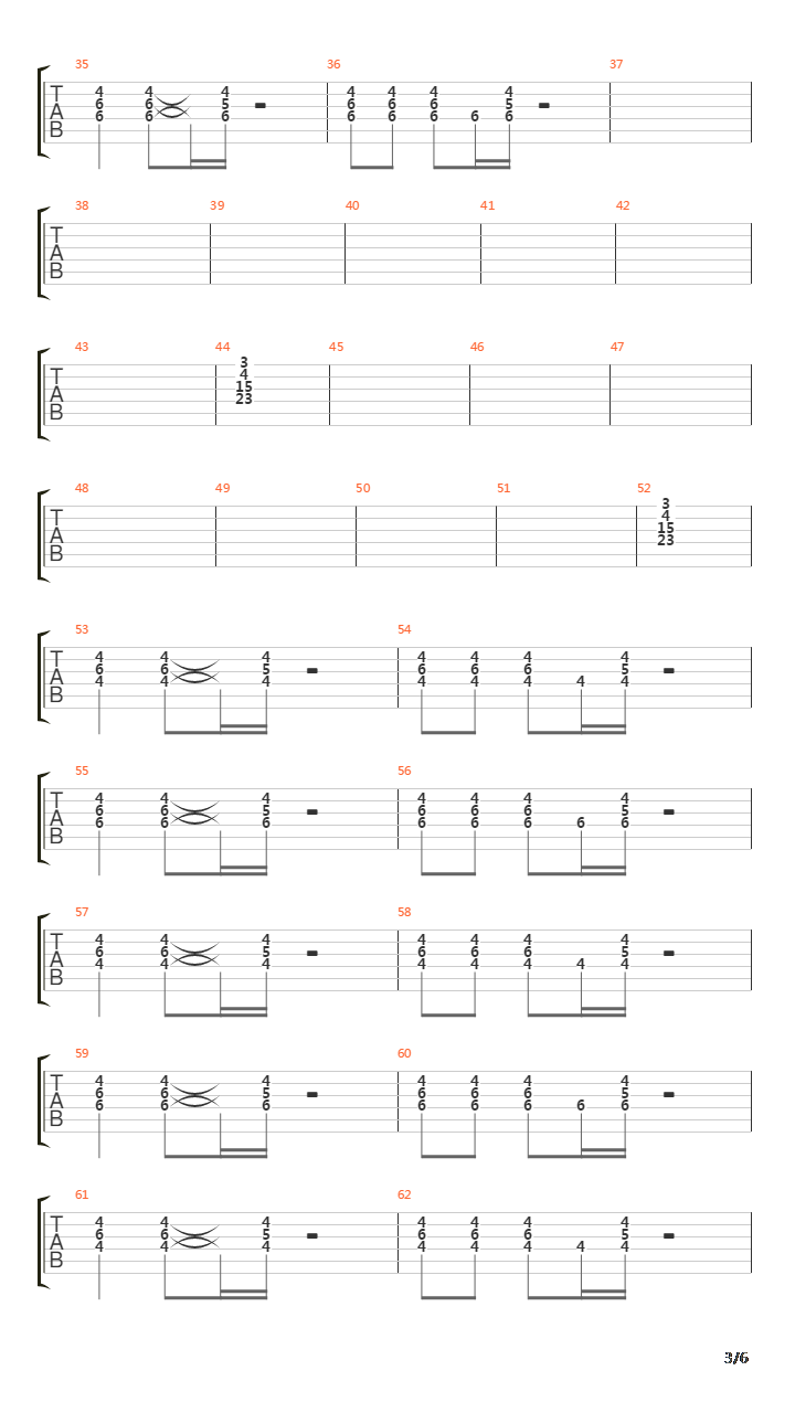 Je Taime Melancolie吉他谱