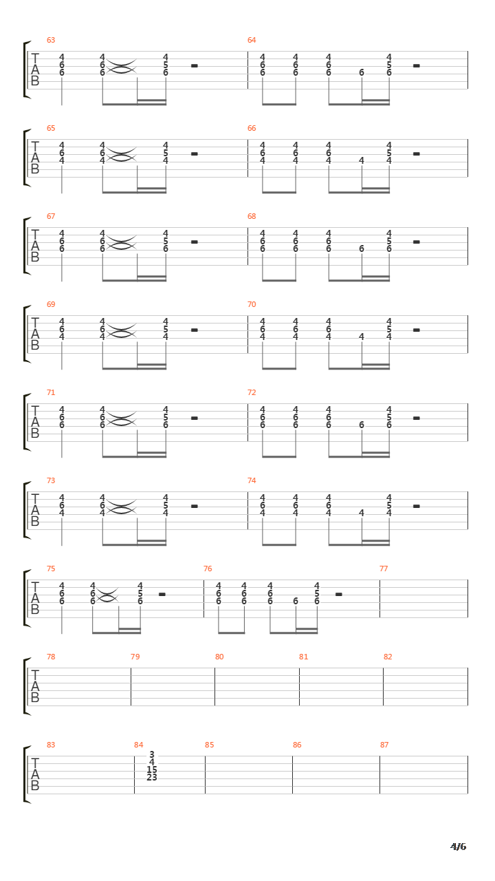 Je Taime Melancolie吉他谱