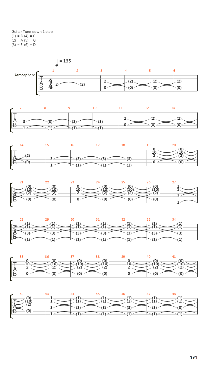 Peut-etre Toi吉他谱