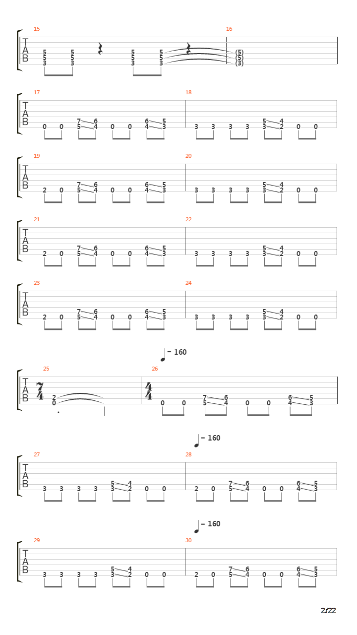 Bramy Zadz吉他谱