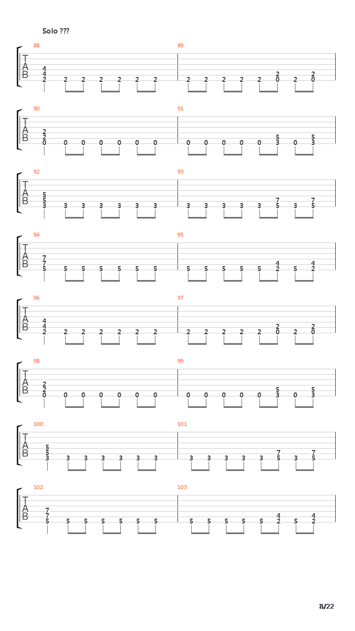 Bramy Zadz吉他谱