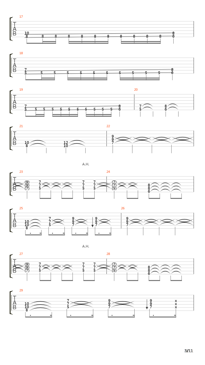 Czarne Zastpy吉他谱