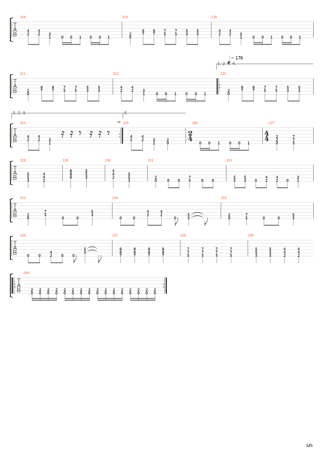 Glos Z Ciemnosci吉他谱