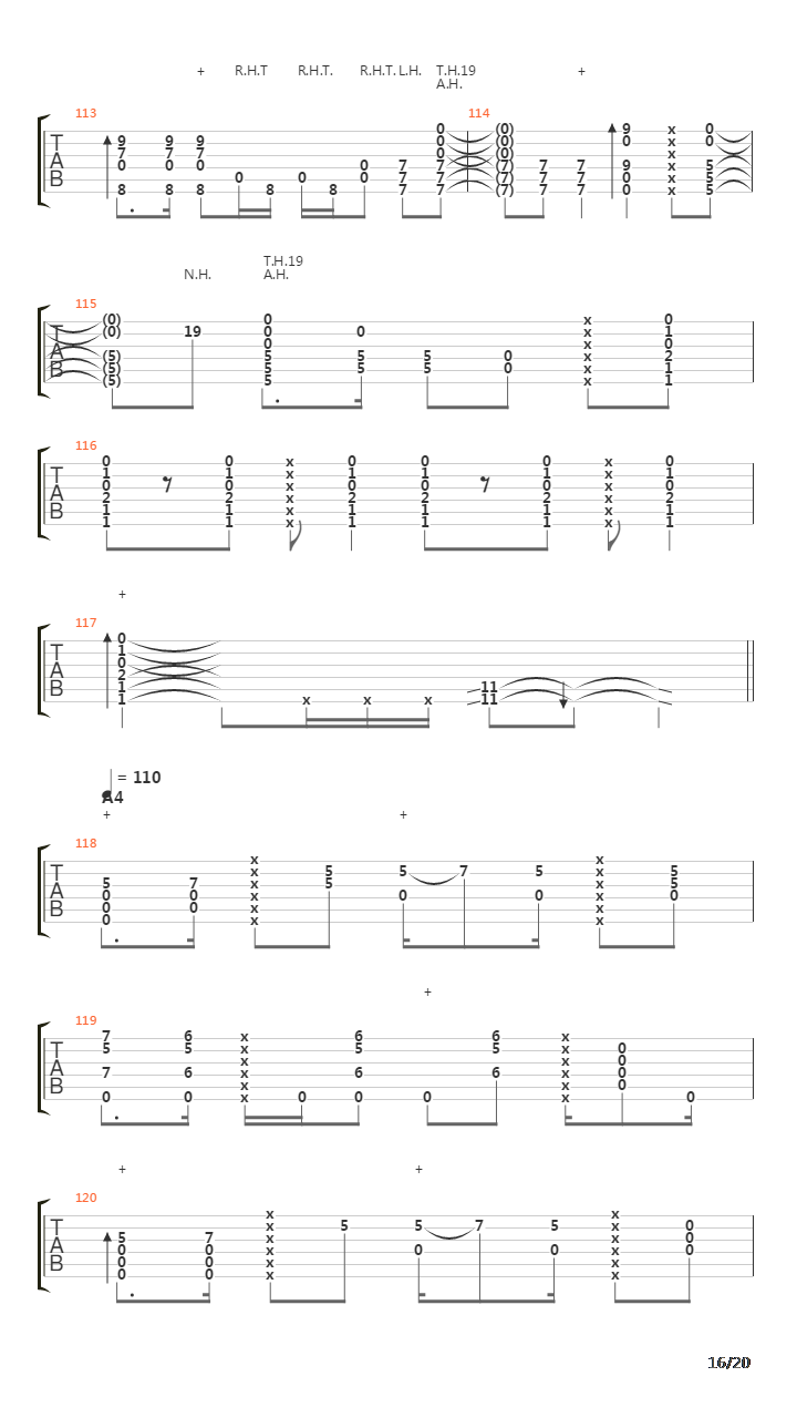 Mission吉他谱