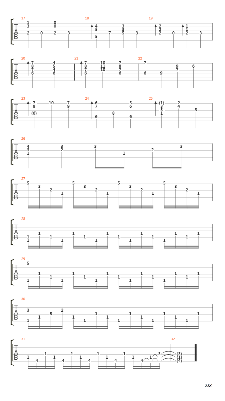 Another(替身) - Track 03吉他谱