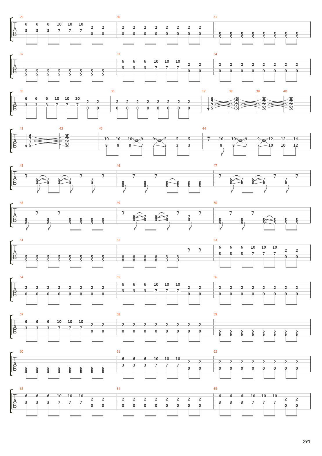 Life 11吉他谱